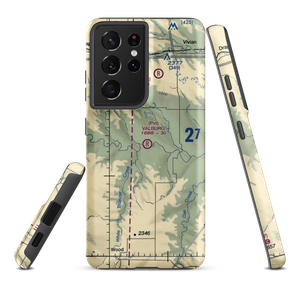 Valburg Ranch Airport (SD14) VFR Sectional Samsung Phone Case