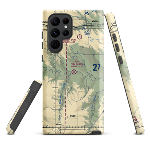 Valburg Ranch Airport (SD14) VFR Sectional Samsung Phone Case