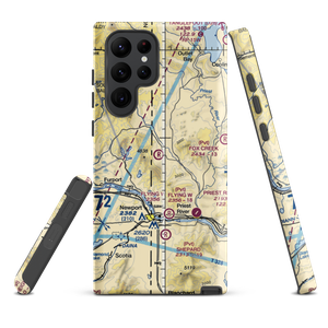 Valenov Ranch Airport (ID61) VFR Sectional Samsung Phone Case