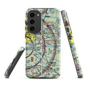 Valhalla Airport (IN91) VFR Sectional Samsung Phone Case