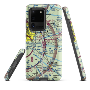 Valhalla Airport (IN91) VFR Sectional Samsung Phone Case