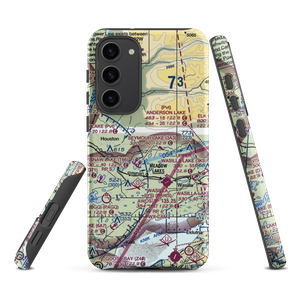 Valley Flying Crown Airport (AK27) VFR Sectional Samsung Phone Case