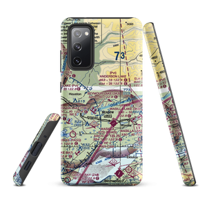 Valley Flying Crown Airport (AK27) VFR Sectional Samsung Phone Case