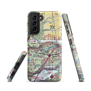 Valley Flying Crown Airport (AK27) VFR Sectional Samsung Phone Case