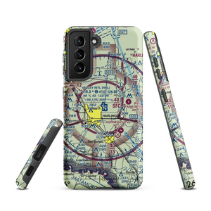 Valley International Airport (HRL) VFR Sectional Samsung Phone Case