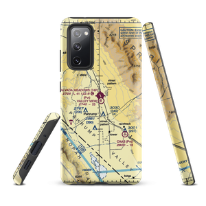 Valley View Airport (NV00) VFR Sectional Samsung Phone Case