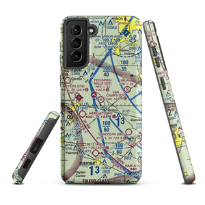 Van Camp's Heliport (2T7) VFR Sectional Samsung Phone Case