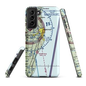 Van Der Vaart Airport (WN03) VFR Sectional Samsung Phone Case