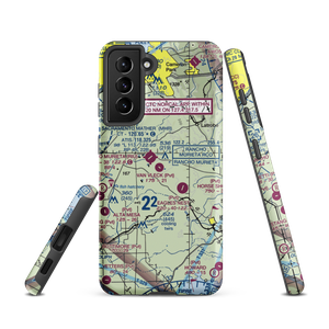 Van Vleck Airport (57CN) VFR Sectional Samsung Phone Case