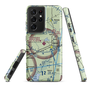 Vandalia Municipal Airport (VLA) VFR Sectional Samsung Phone Case