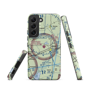 Vandalia Municipal Airport (VLA) VFR Sectional Samsung Phone Case