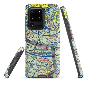 Var-Sky Airport (JY08) VFR Sectional Samsung Phone Case