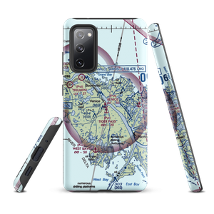 Venice Base Heliport & Seaplane Base (30LA) VFR Sectional Samsung Phone Case