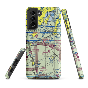 Venus Airport (75TS) VFR Sectional Samsung Phone Case