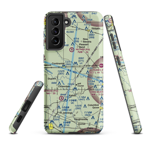 Verhoff Airport (36OI) VFR Sectional Samsung Phone Case