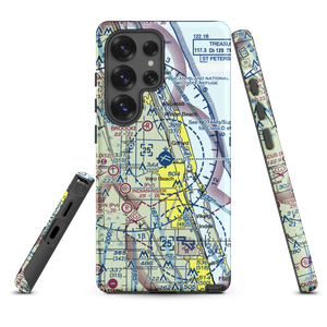 Vero Beach Regional Airport (VRB) VFR Sectional Samsung Phone Case