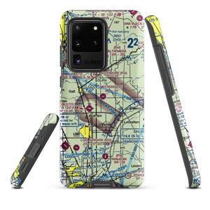 Vetters Sky Ranch Airport (51CL) VFR Sectional Samsung Phone Case