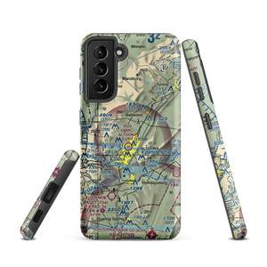 Vicars Private Airport (PS15) VFR Sectional Samsung Phone Case