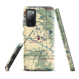 Vici Municipal Airport (5O1) VFR Sectional Samsung Phone Case