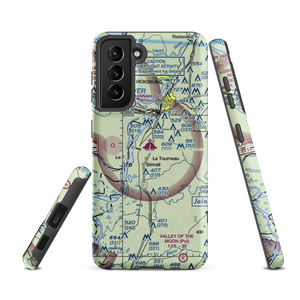 Vicksburg Municipal Airport (VKS) VFR Sectional Samsung Phone Case