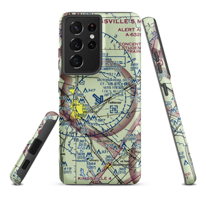 Victoria Regional Airport (VCT) VFR Sectional Samsung Phone Case