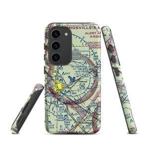 Victoria Regional Airport (VCT) VFR Sectional Samsung Phone Case