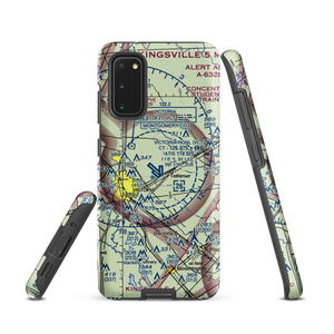 Victoria Regional Airport (VCT) VFR Sectional Samsung Phone Case