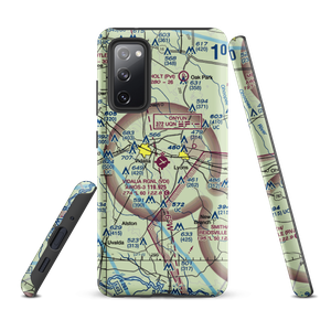 Vidalia Regional Airport (VDI) VFR Sectional Samsung Phone Case