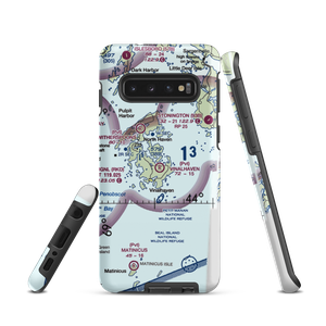 Vinalhaven Airport (ME55) VFR Sectional Samsung Phone Case