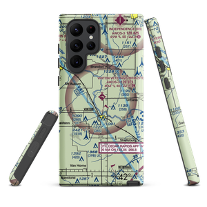 Vinton Veterans Memorial Airpark (VTI) VFR Sectional Samsung Phone Case