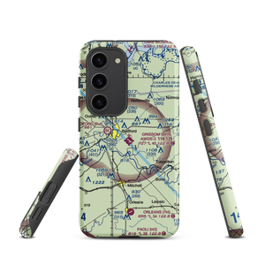 Virgil I Grissom Municipal Airport (BFR) VFR Sectional Samsung Phone Case