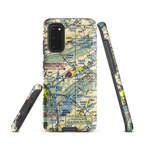 Virginia Highlands Airport (VJI) VFR Sectional Samsung Phone Case