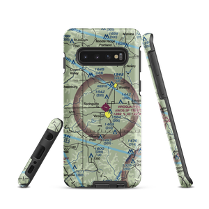 Viroqua Municipal Airport (Y51) VFR Sectional Samsung Phone Case