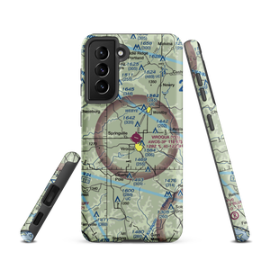 Viroqua Municipal Airport (Y51) VFR Sectional Samsung Phone Case