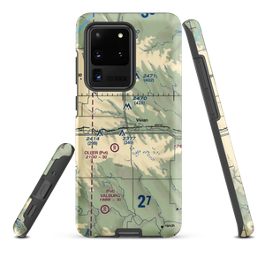 Vivian Airport (SD81) VFR Sectional Samsung Phone Case