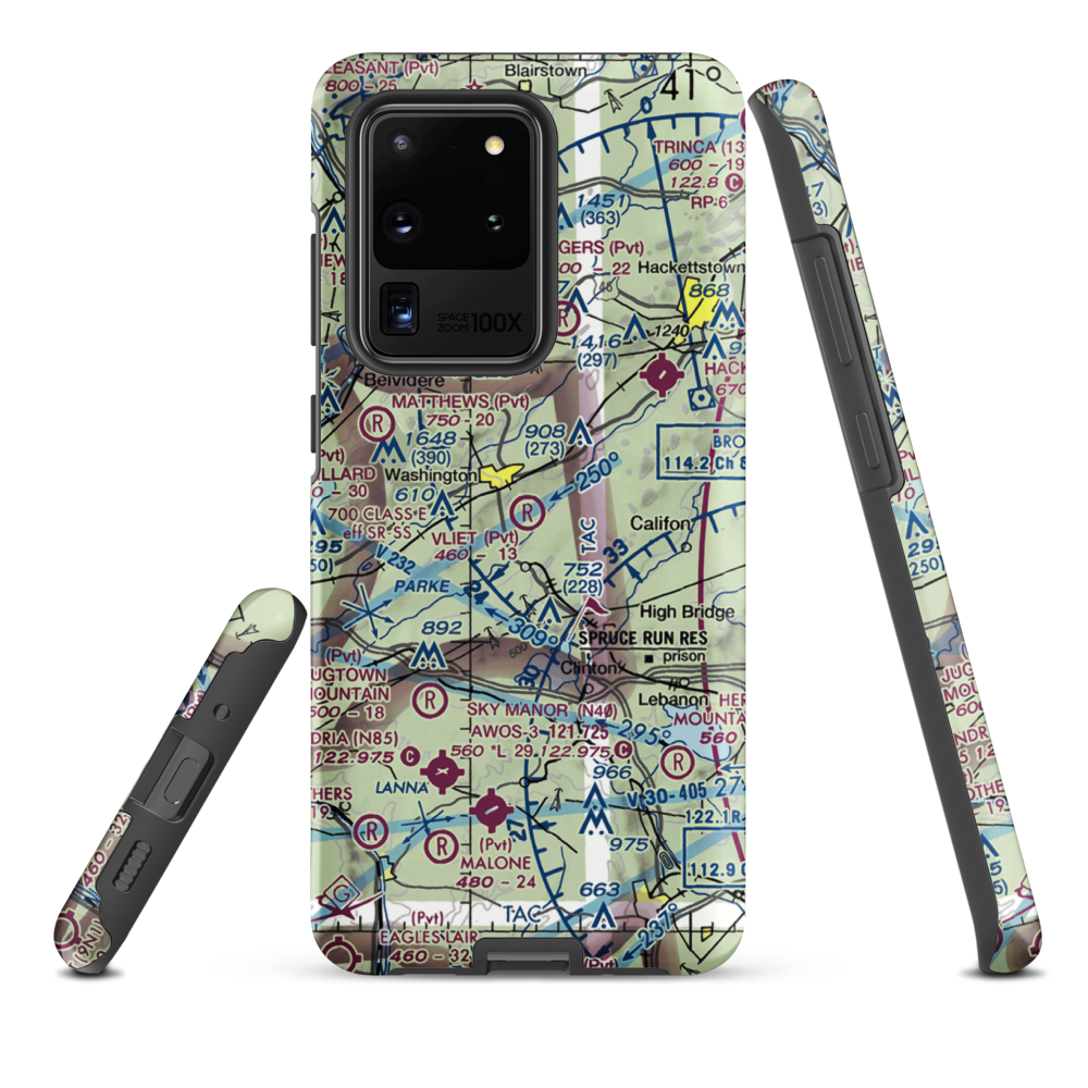 Vliet Airport (6NJ1) VFR Sectional Samsung Phone Case Samsung Galaxy S20 Ultra model shown