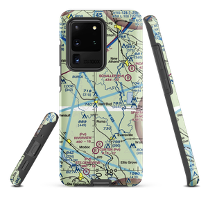 Voges Airstrip (89IS) VFR Sectional Samsung Phone Case