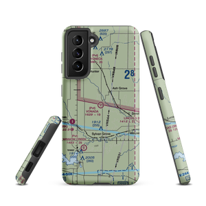 Vonada Airport (2KS8) VFR Sectional Samsung Phone Case