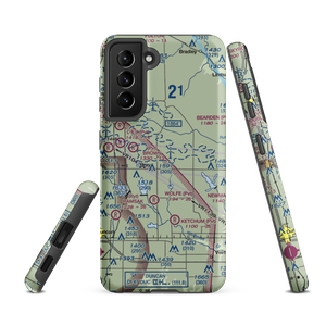 VR Airstrip (2OK0) VFR Sectional Samsung Phone Case