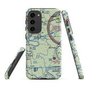 W & E Air Service Airport (US-0307) VFR Sectional Samsung Phone Case