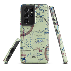 W C Ranch Airport (7XS3) VFR Sectional Samsung Phone Case