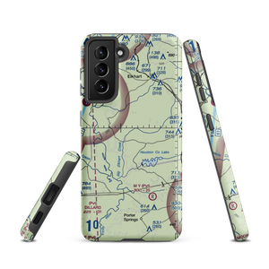 W C Ranch Airport (7XS3) VFR Sectional Samsung Phone Case