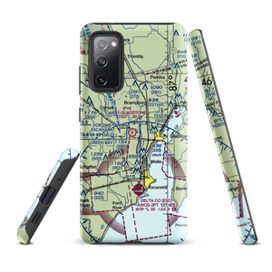 W Gladstone Airport (43MI) VFR Sectional Samsung Phone Case