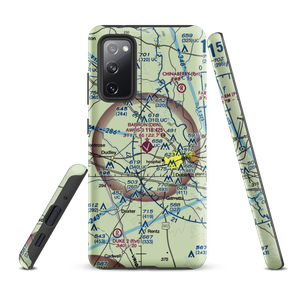 W H 'Bud' Barron Airport (DBN) VFR Sectional Samsung Phone Case