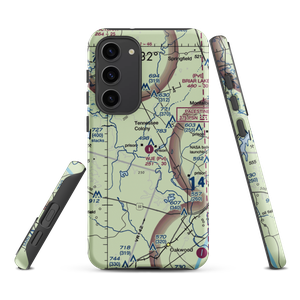 W J E Airport (TA70) VFR Sectional Samsung Phone Case