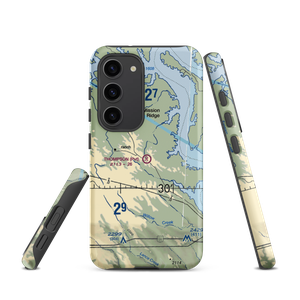 W L Thompson Airport (SD57) VFR Sectional Samsung Phone Case