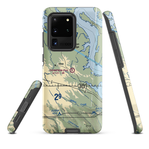 W L Thompson Airport (SD57) VFR Sectional Samsung Phone Case