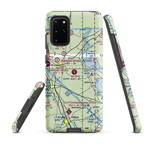 W4 Ranch Airport (84TE) VFR Sectional Samsung Phone Case