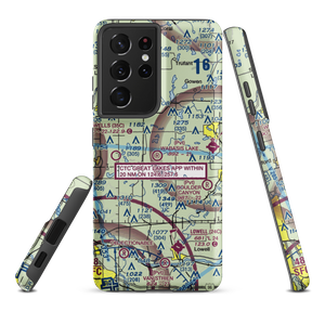 Wabasis Lake Airport (MI80) VFR Sectional Samsung Phone Case