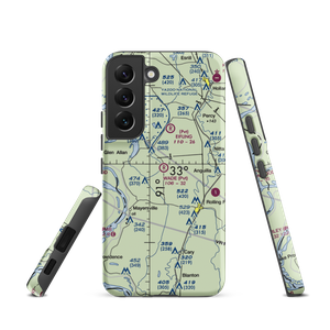 Wade Airport (MS35) VFR Sectional Samsung Phone Case